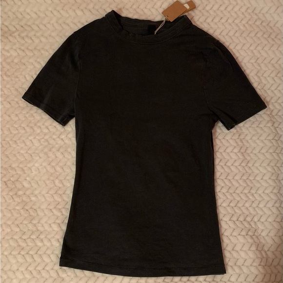 SKIMS Tops - SKIMS Outdoor T-Shirt Soot